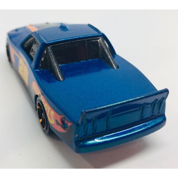 Circle Trucker Hot Wheels 2010 Blue Orange Tony DeBerry Race Car 20 Mattel H35 - Picture 6 of 14